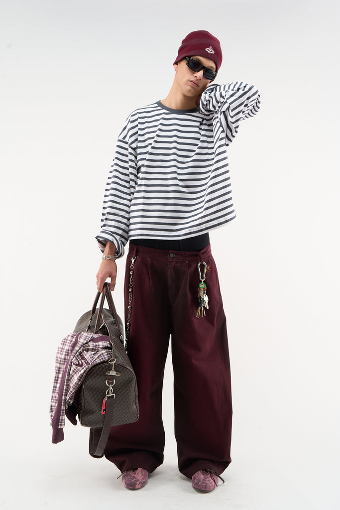 Shell Burgundy Pants