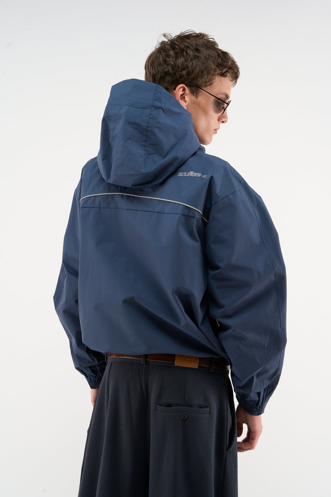 Essential Navy Windbreaker