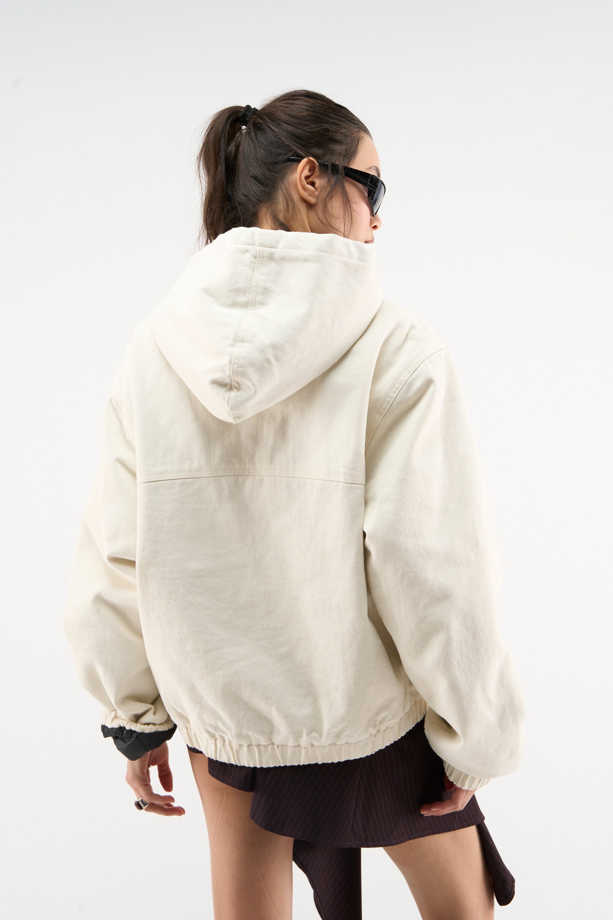 Stained Ecru Work Jacket