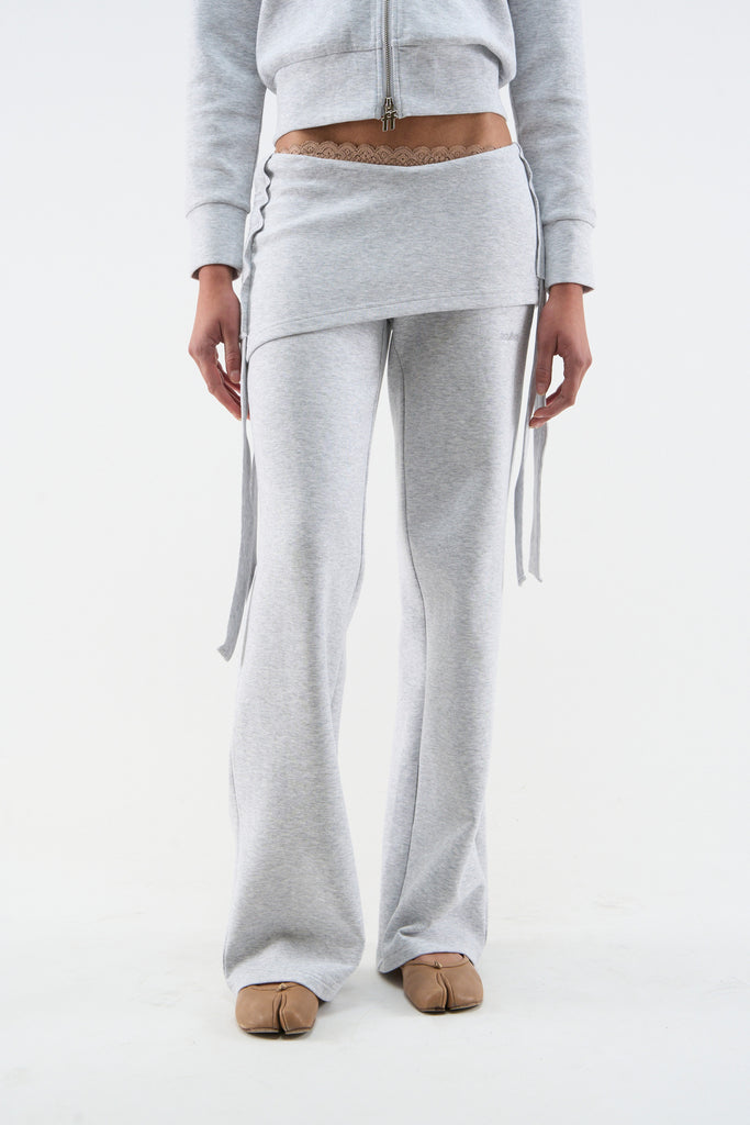 Cozy Grey Melange Pants