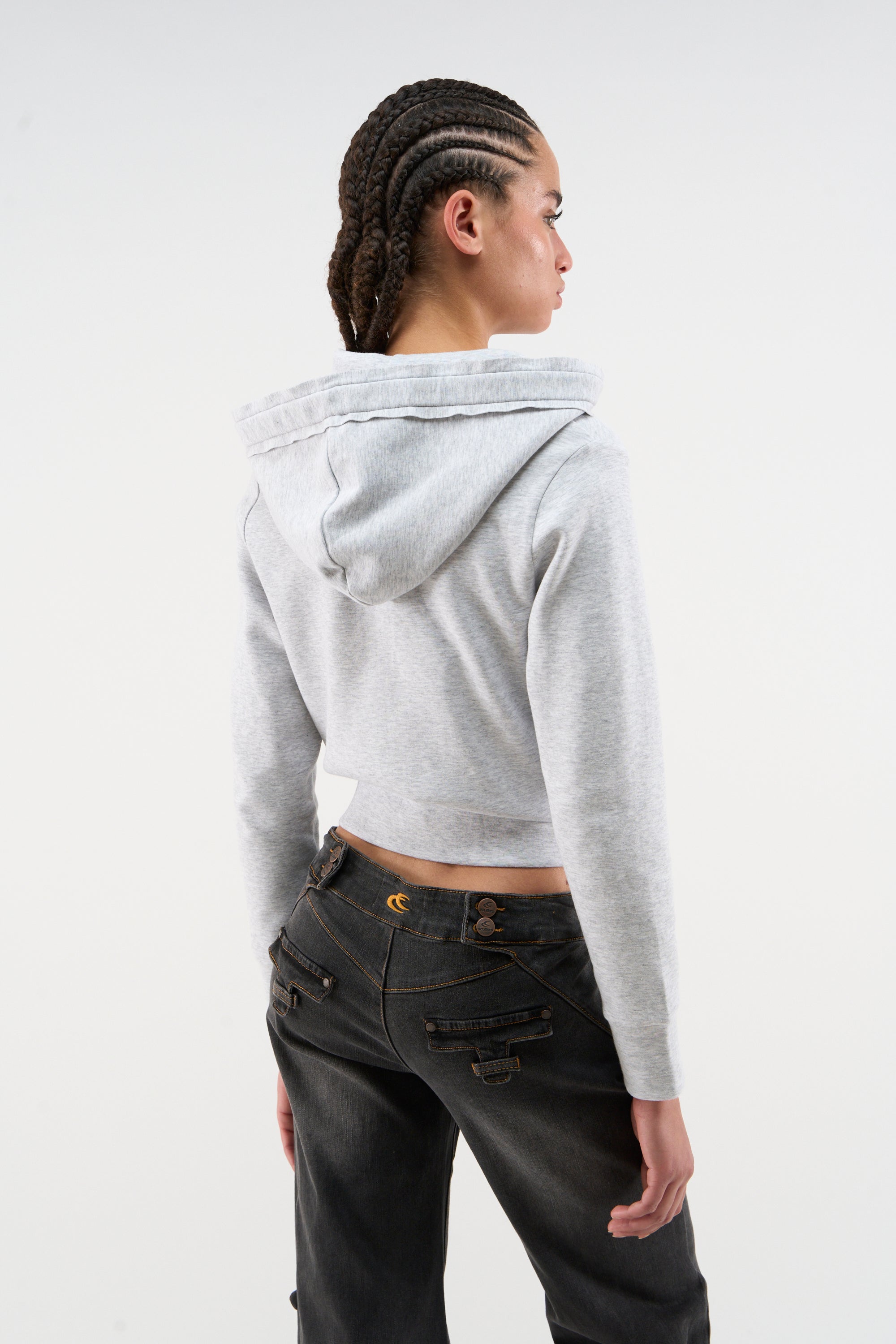 Cozy Grey Melange Jacket