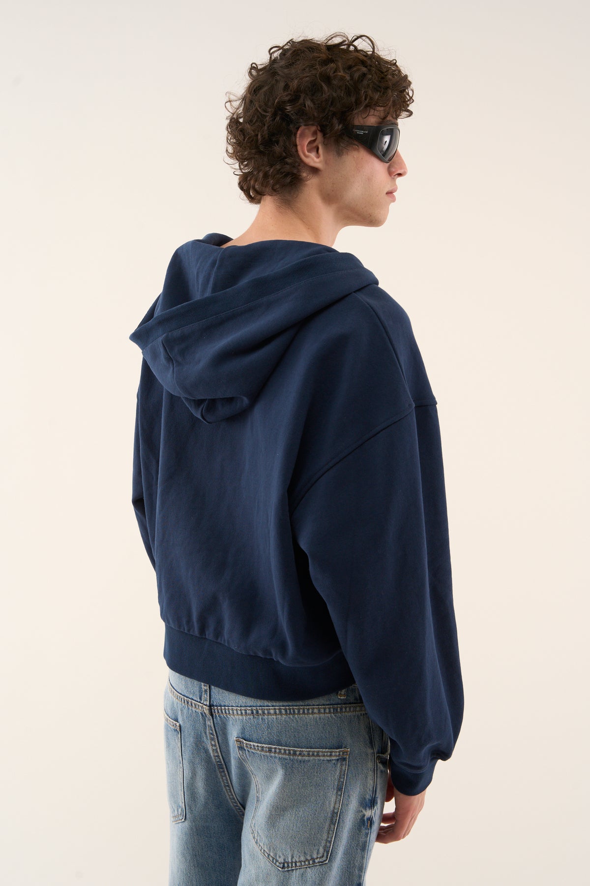 Confused Navy Zipper – Scuffers