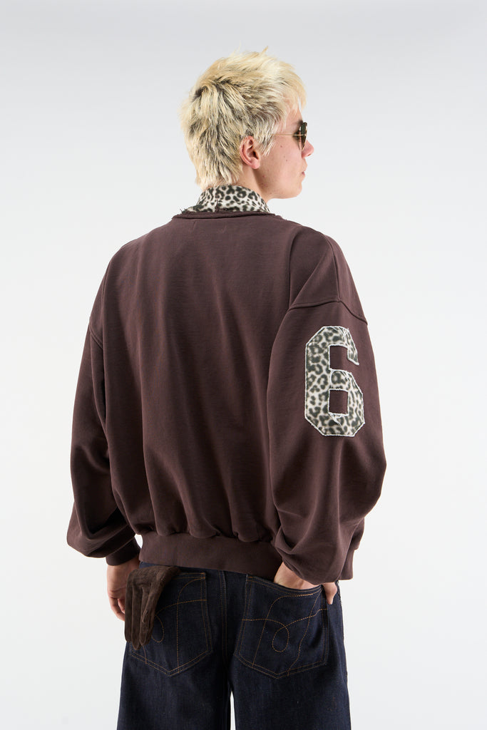 Tokiet Leopard Zipper