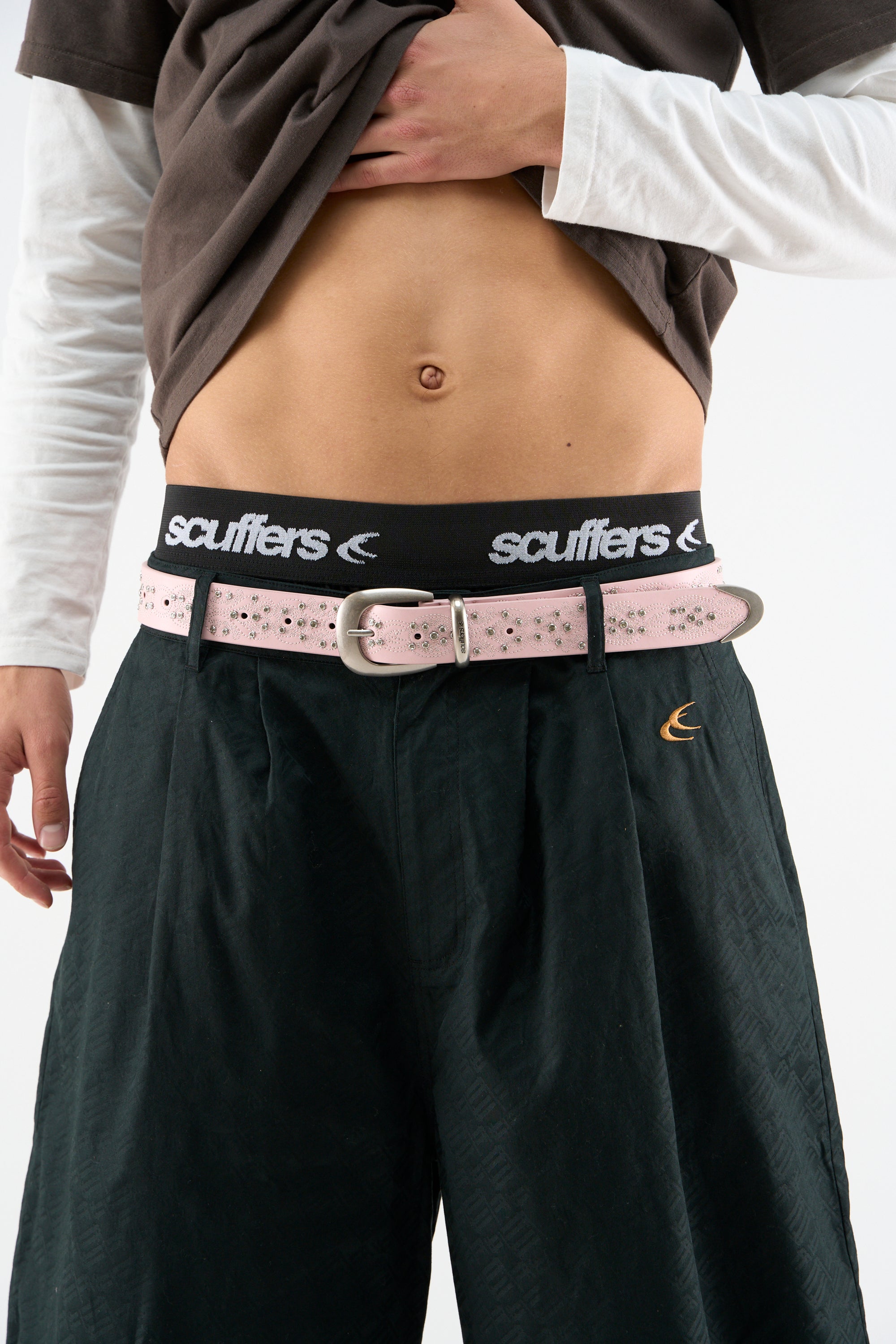 Shinning Light Pink Belt