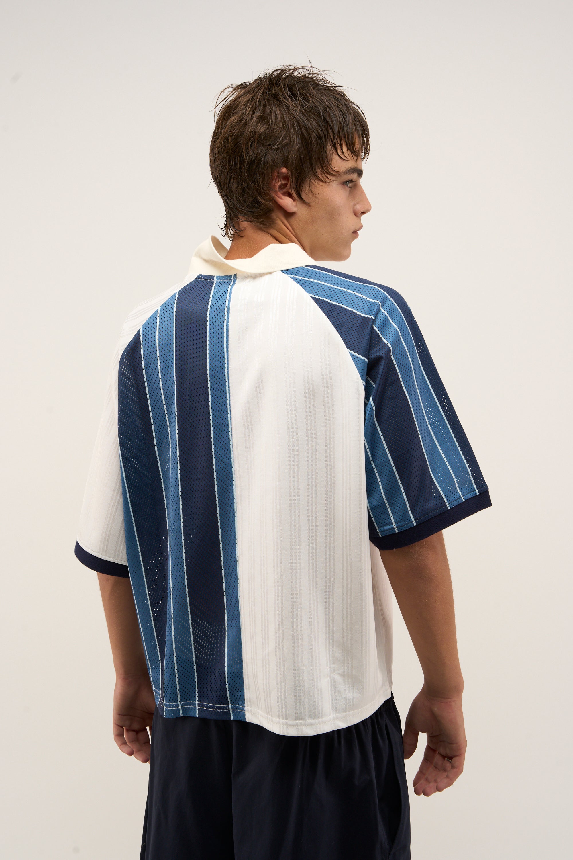 Madrid Navy & White Football T-Shirt – Scuffers
