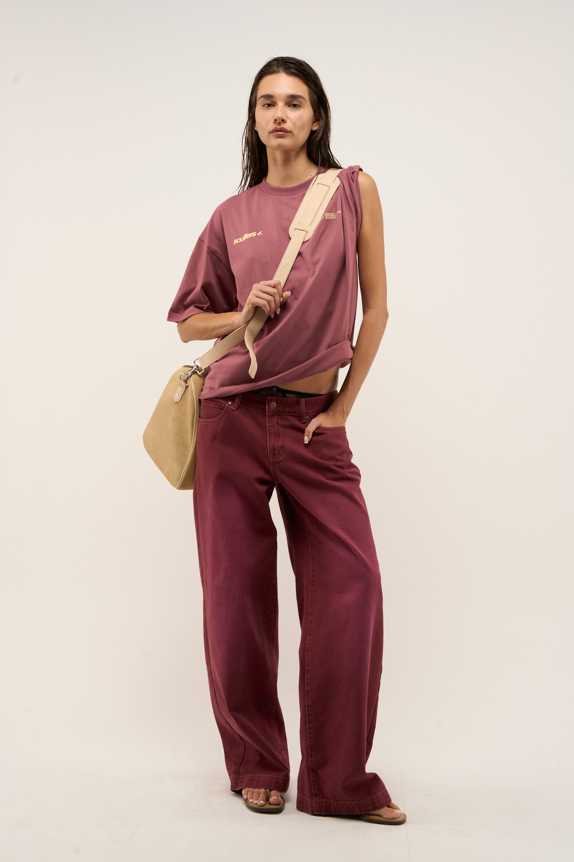 Sign Burgundy T-shirt