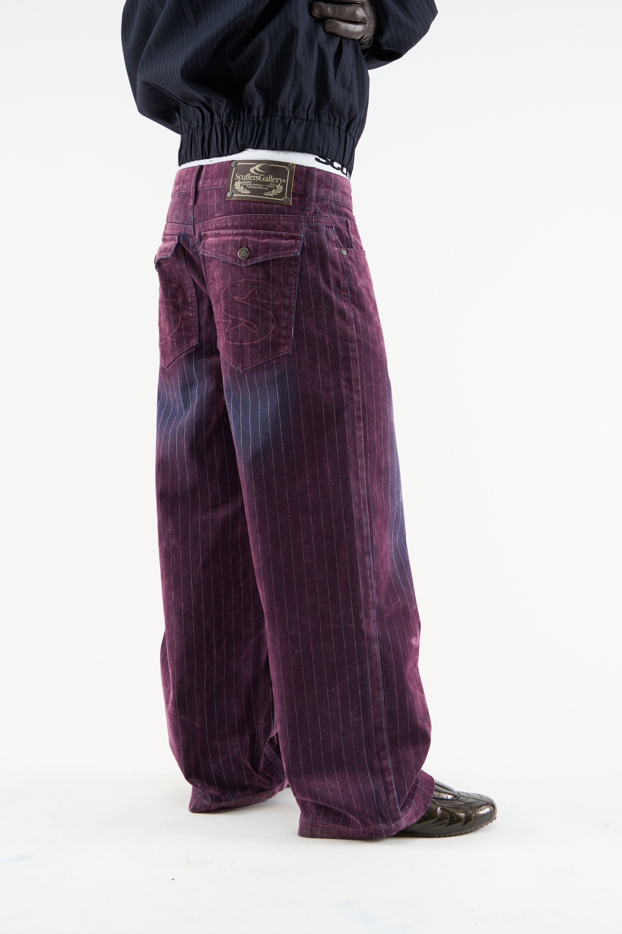Grape Burgundy Pants