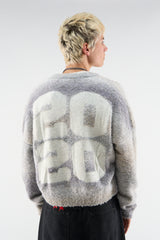 Quarter Grey Zipper Knit