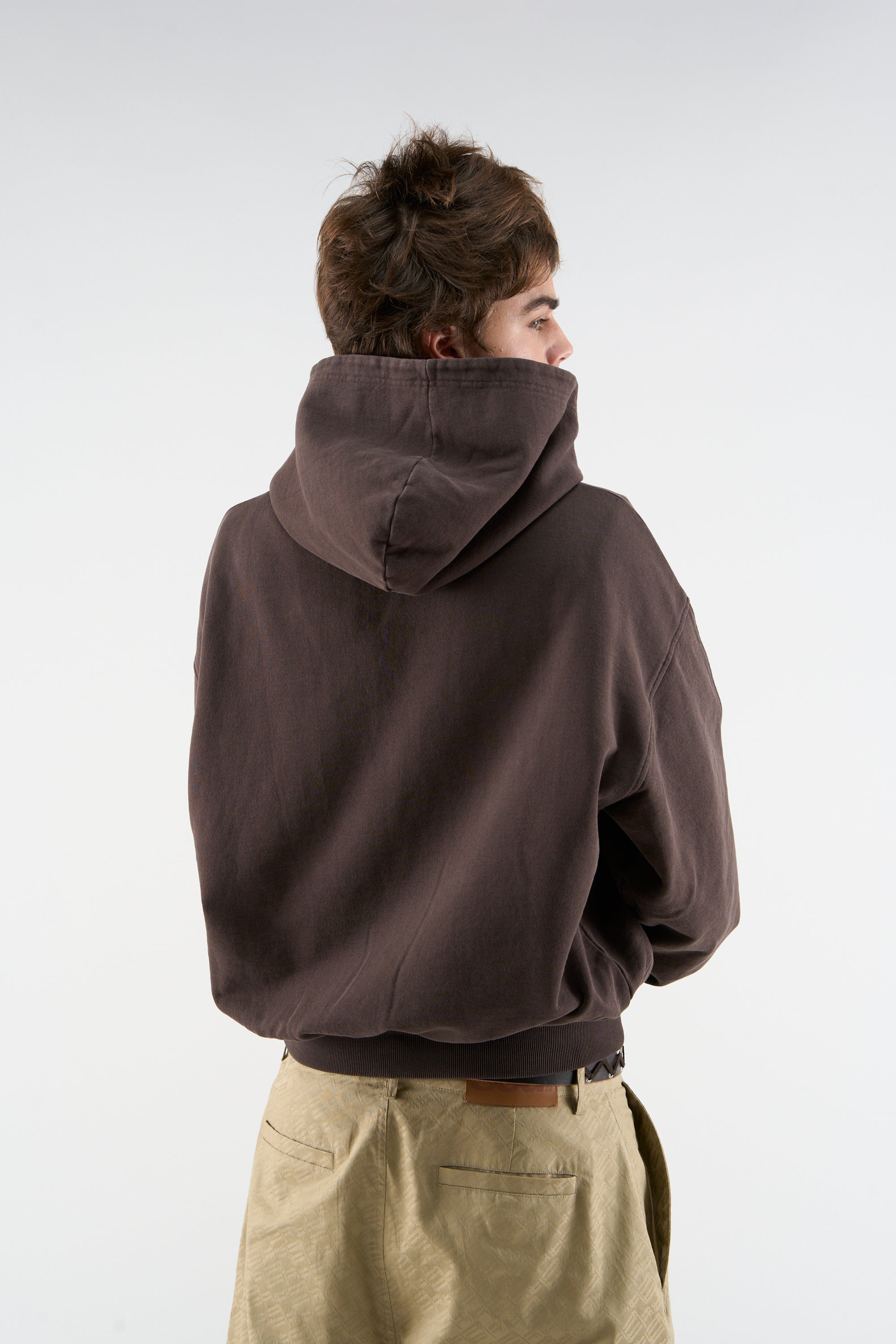 Pick Pocket Brown Zipper