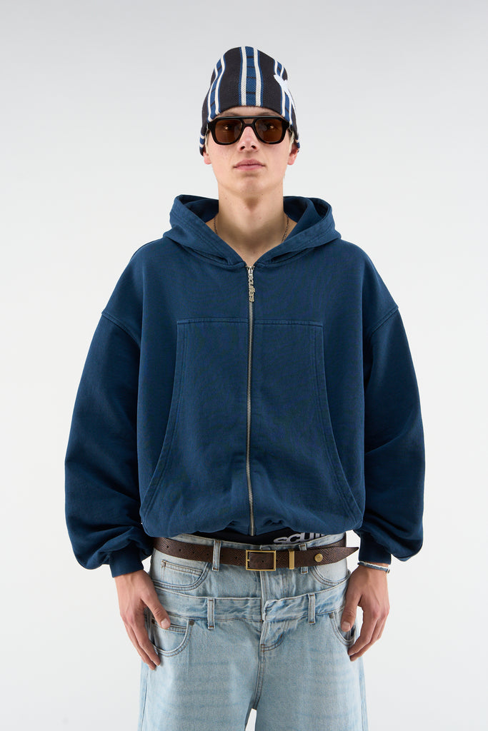 Pick Pocket Navy Zipper – Scuffers