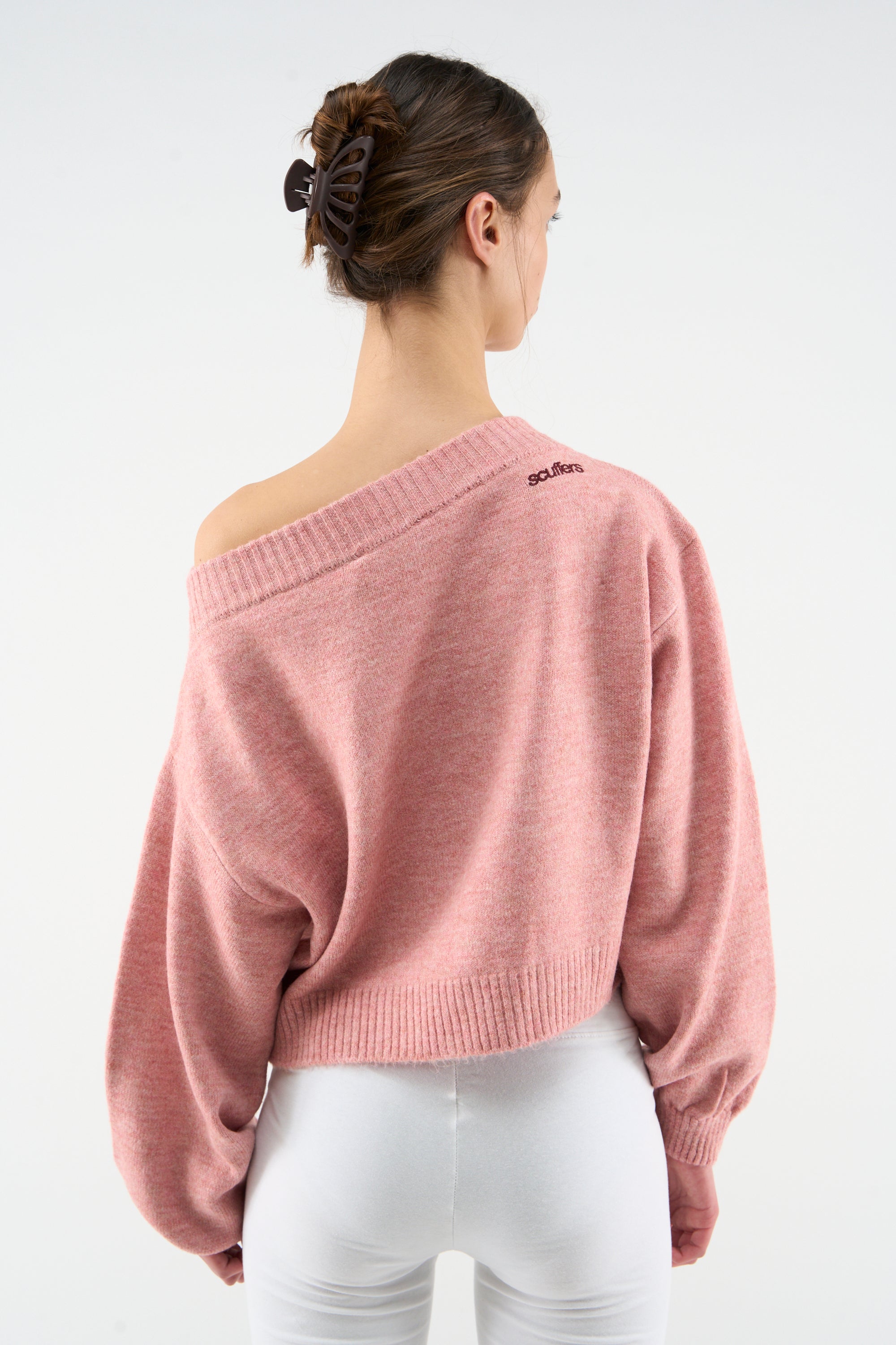 Claude Burgundy Knit