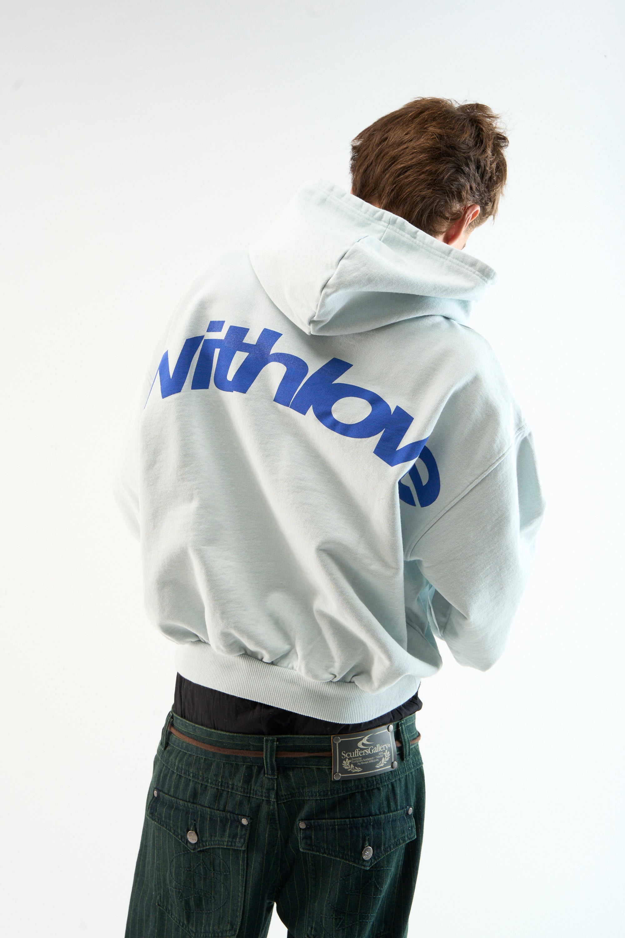 Sign Light Blue Hoodie