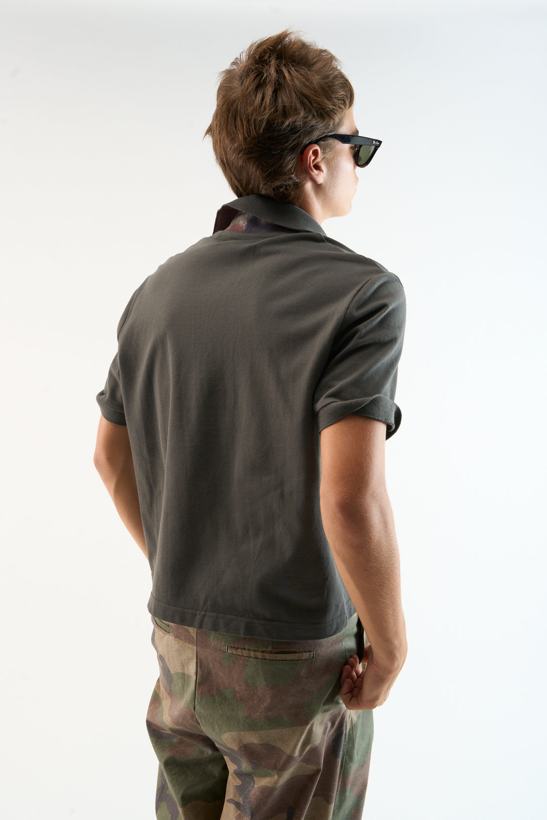Camo Dark Polo – Scuffers