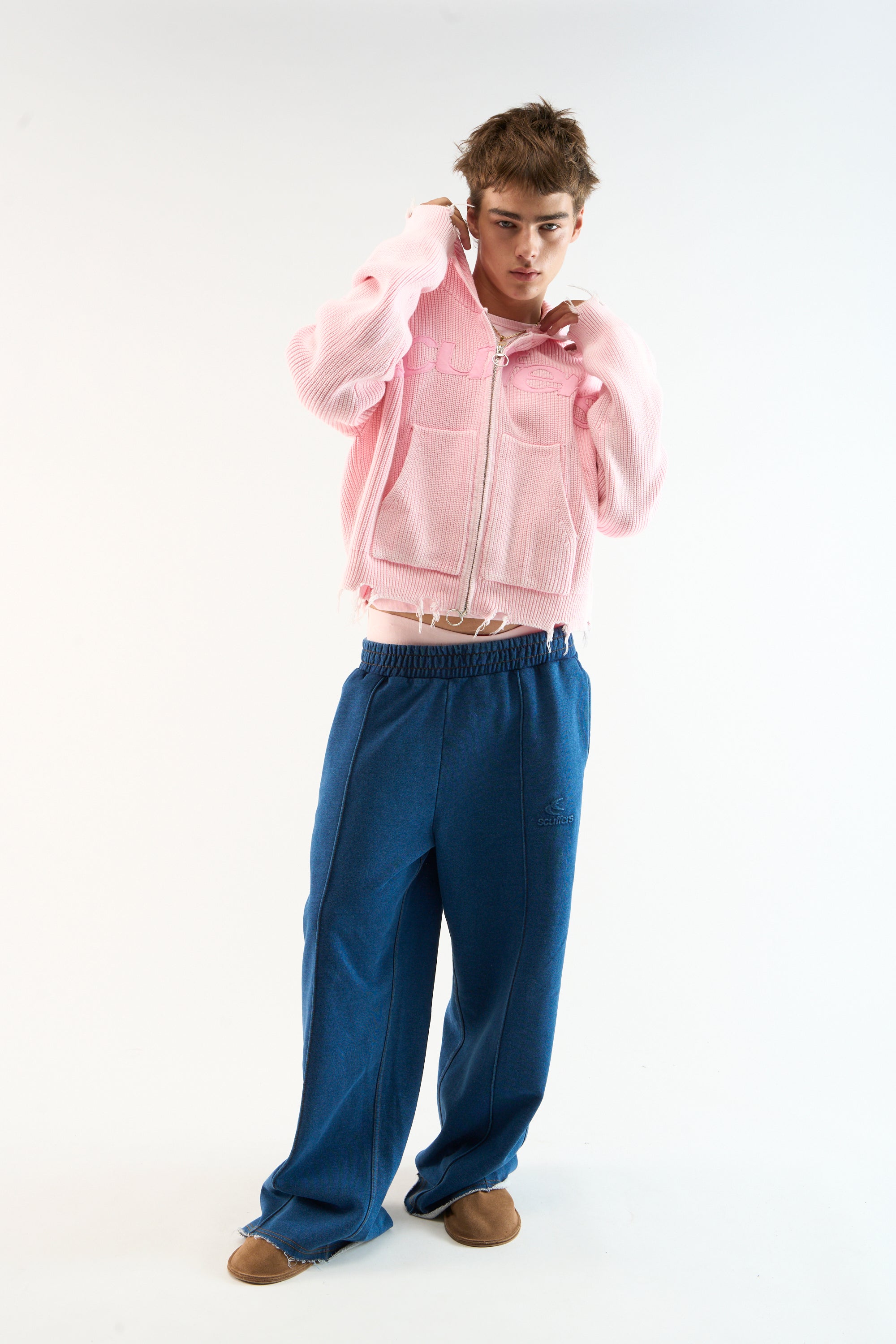 Zip Scourer Zipped Knit – Scuffers