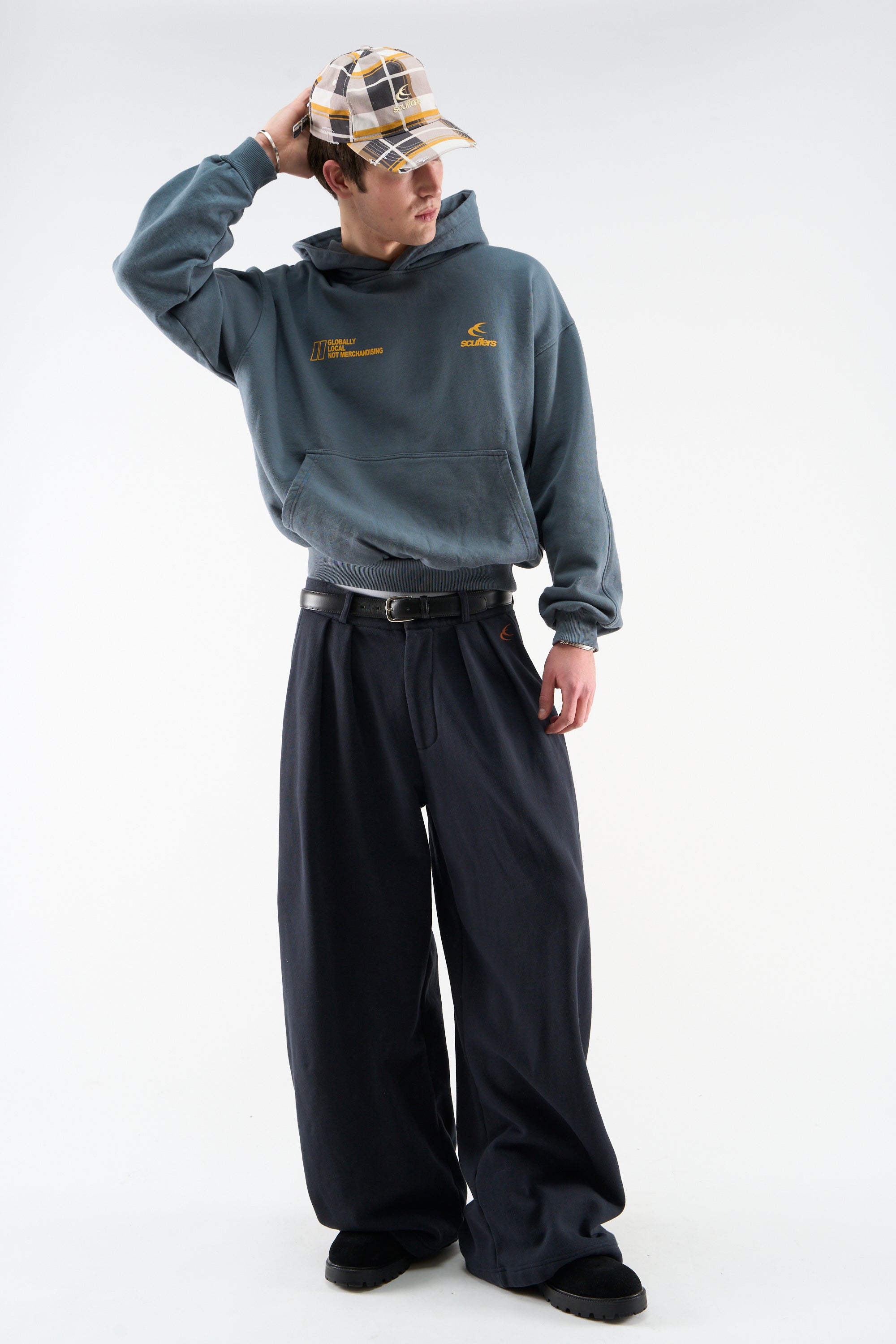 Globally Navy Hoodie