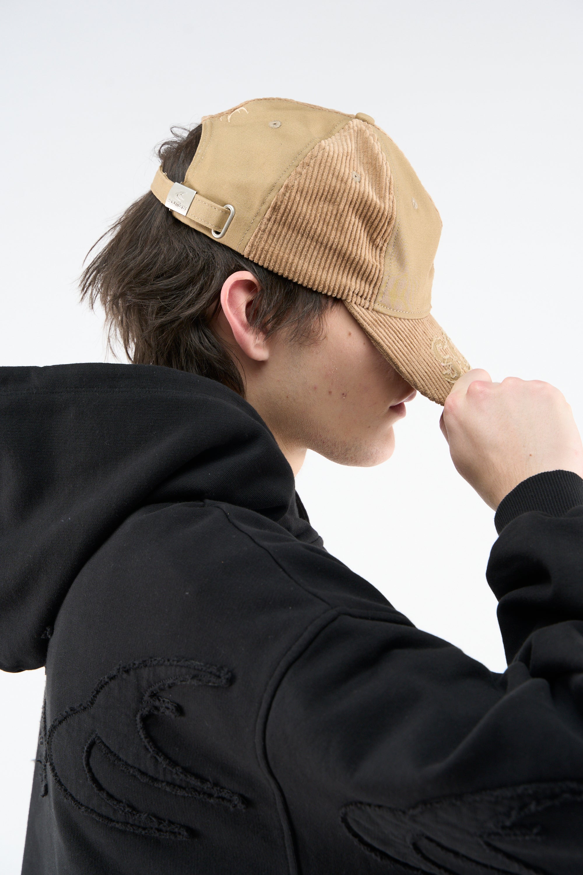 Mix Twill Brown Cap