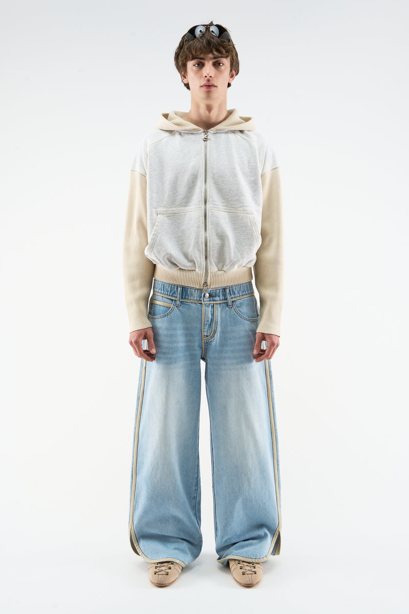 Brief Light Blue Pants