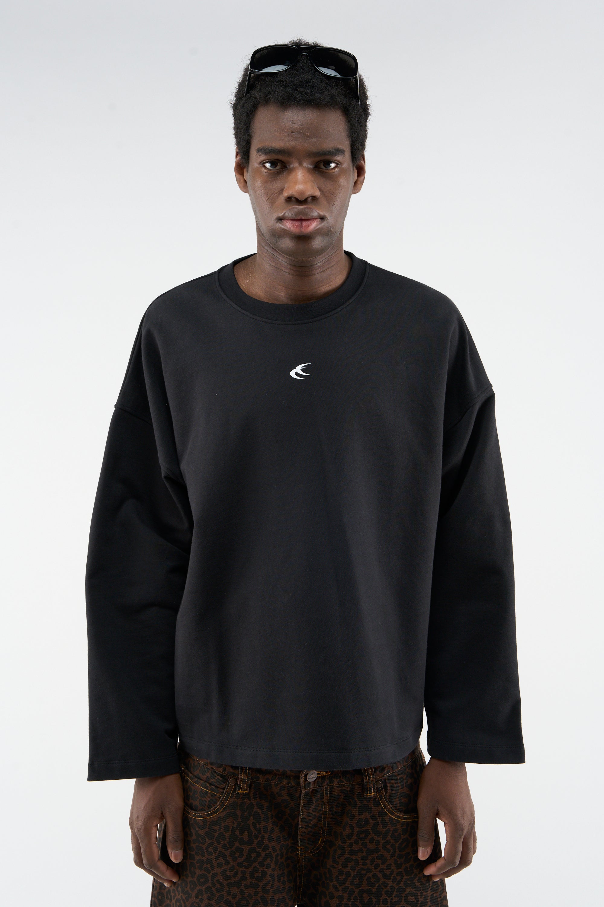 Sport Tech Black Sweatshirt