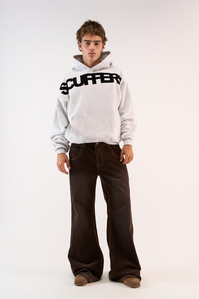 Flock Light  Grey Hoodie