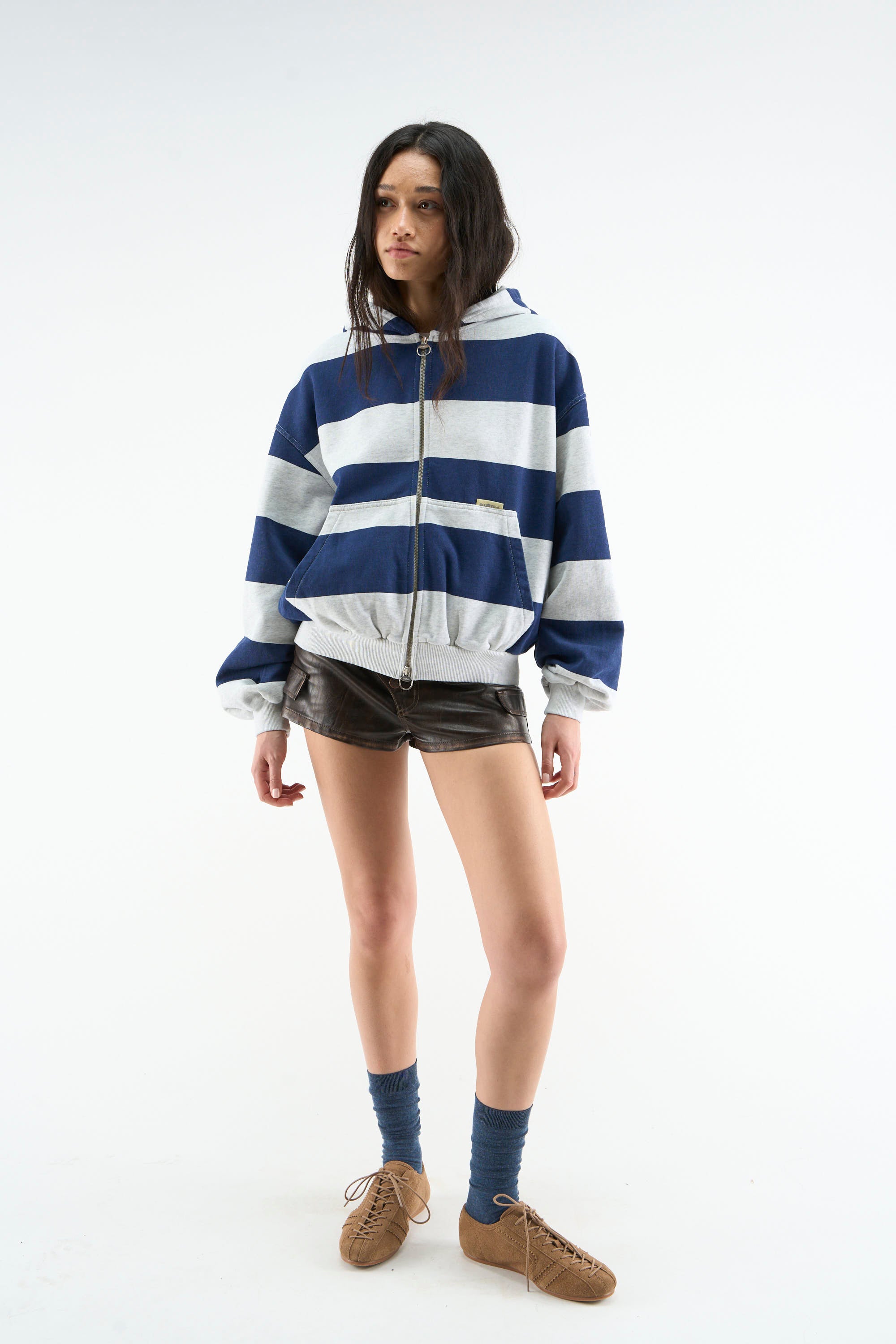 Club Navy Zipper