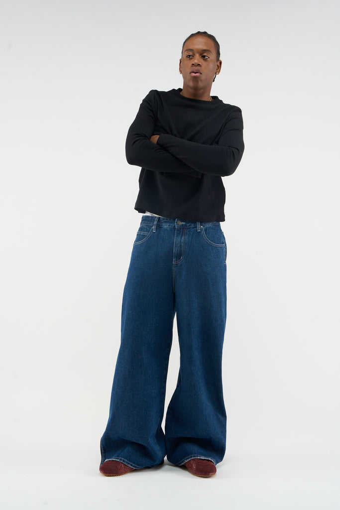 Zip Blue Pants