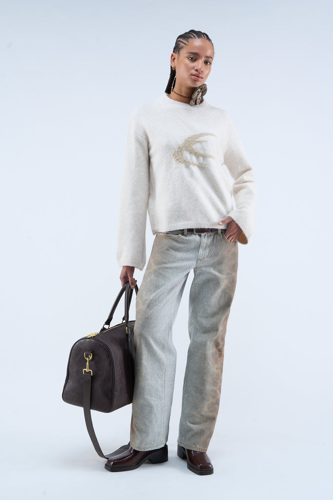 Blend Ecru Knit