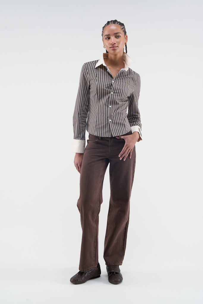 Grandpa Brown Shirt
