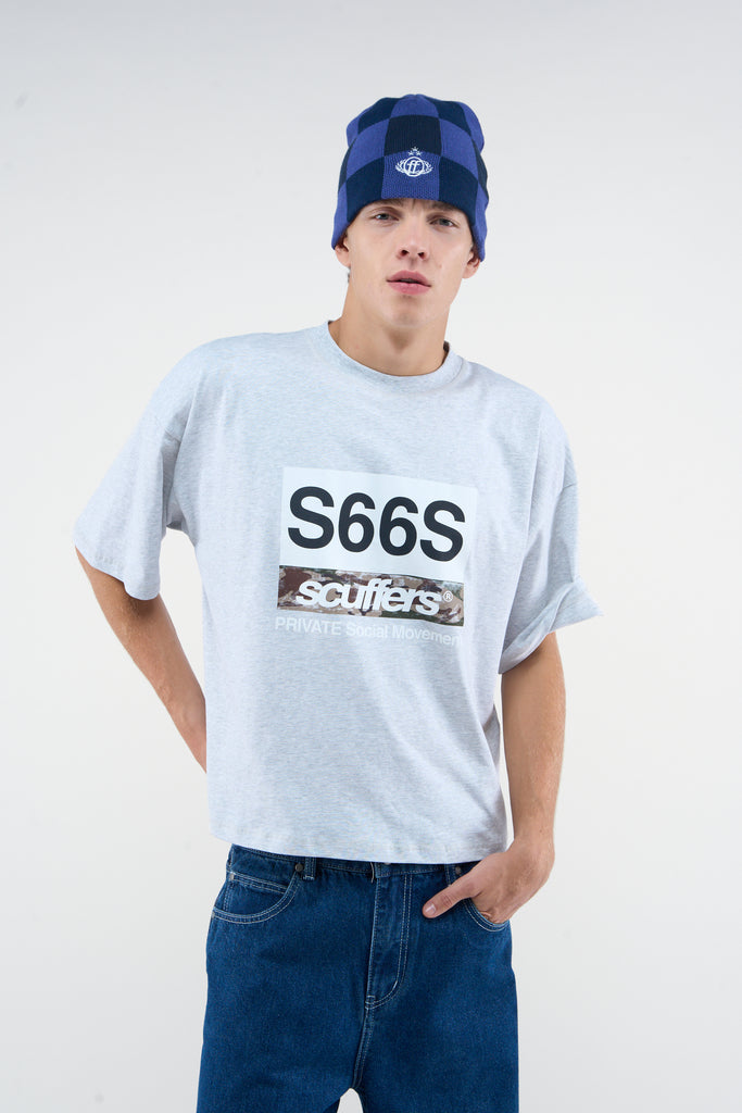 NYC Grey Melange T-Shirt