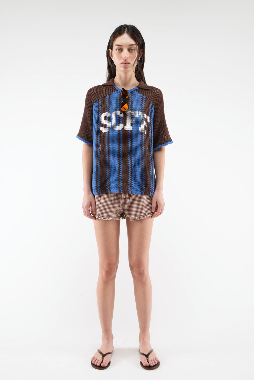 Beacon Brown Knit Jersey