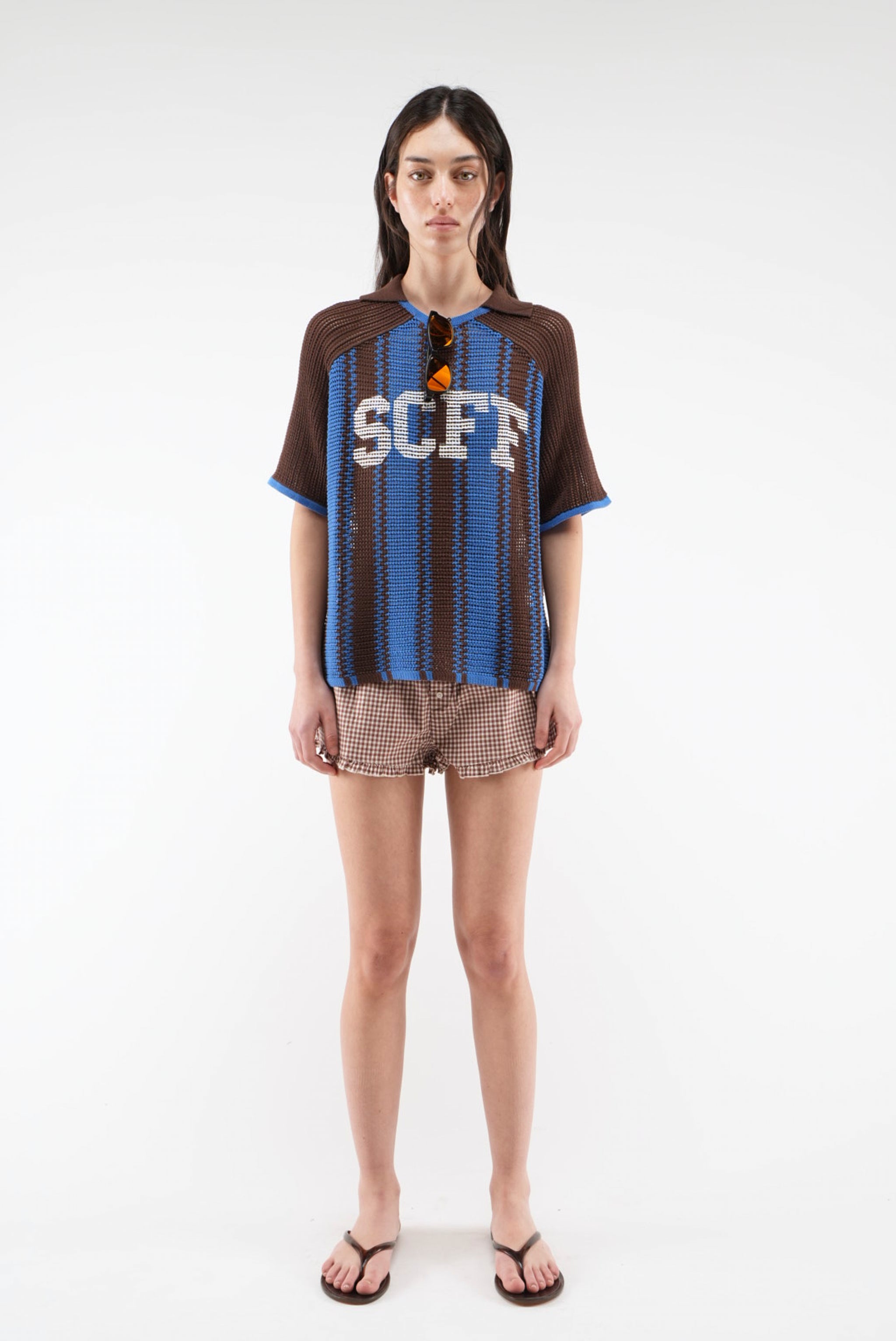 Beacon Brown Knit Jersey
