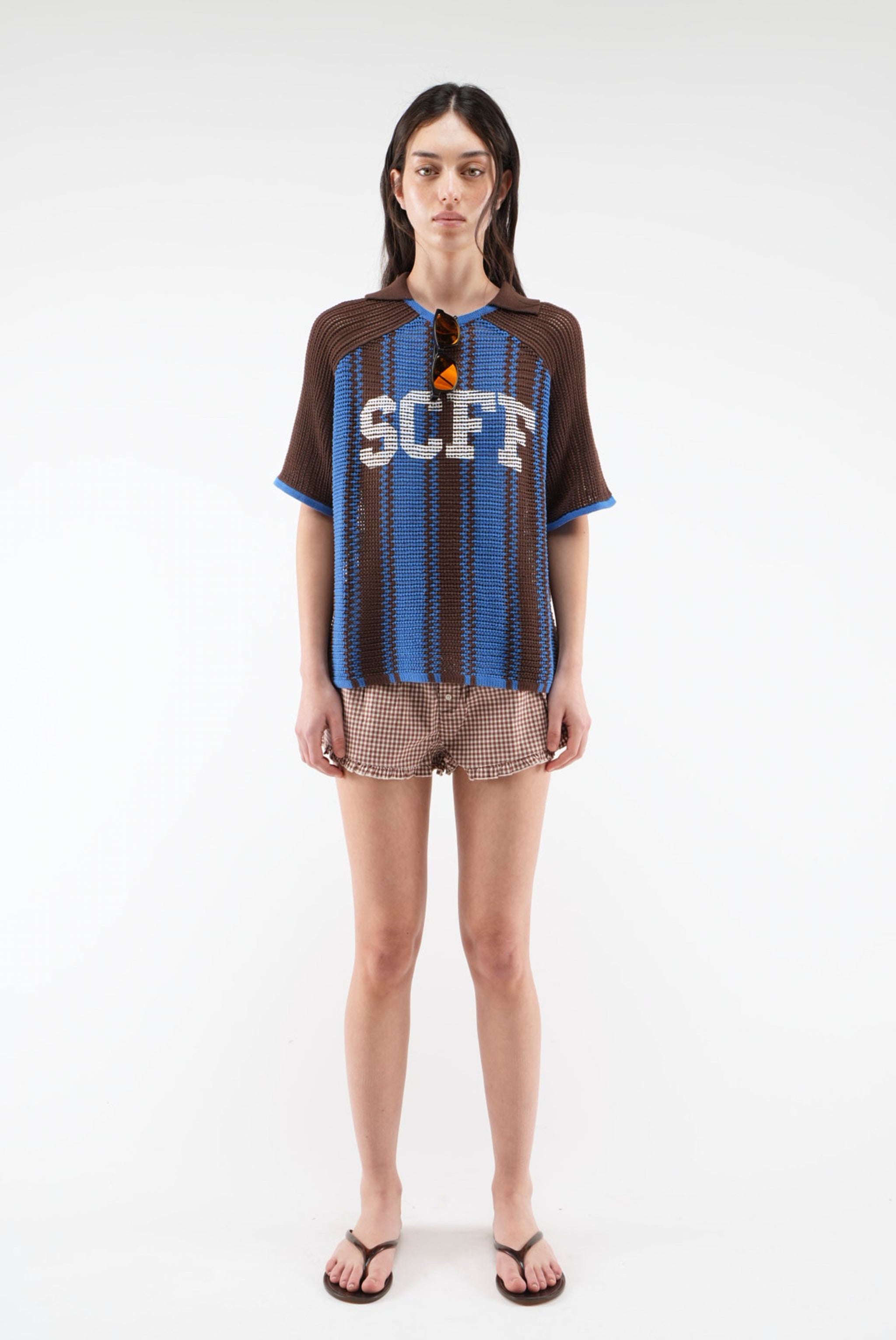 Beacon Brown Knit Jersey