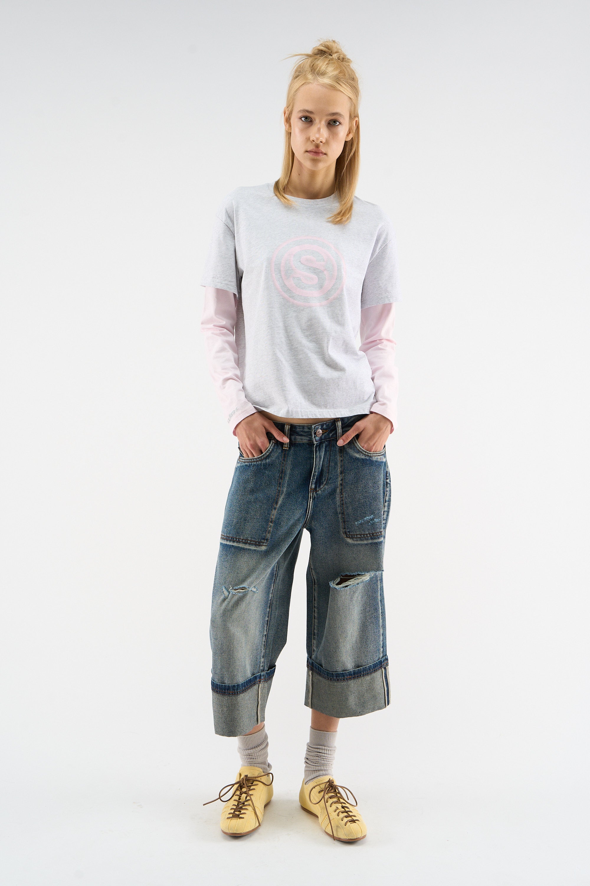 Capri Blue Pants