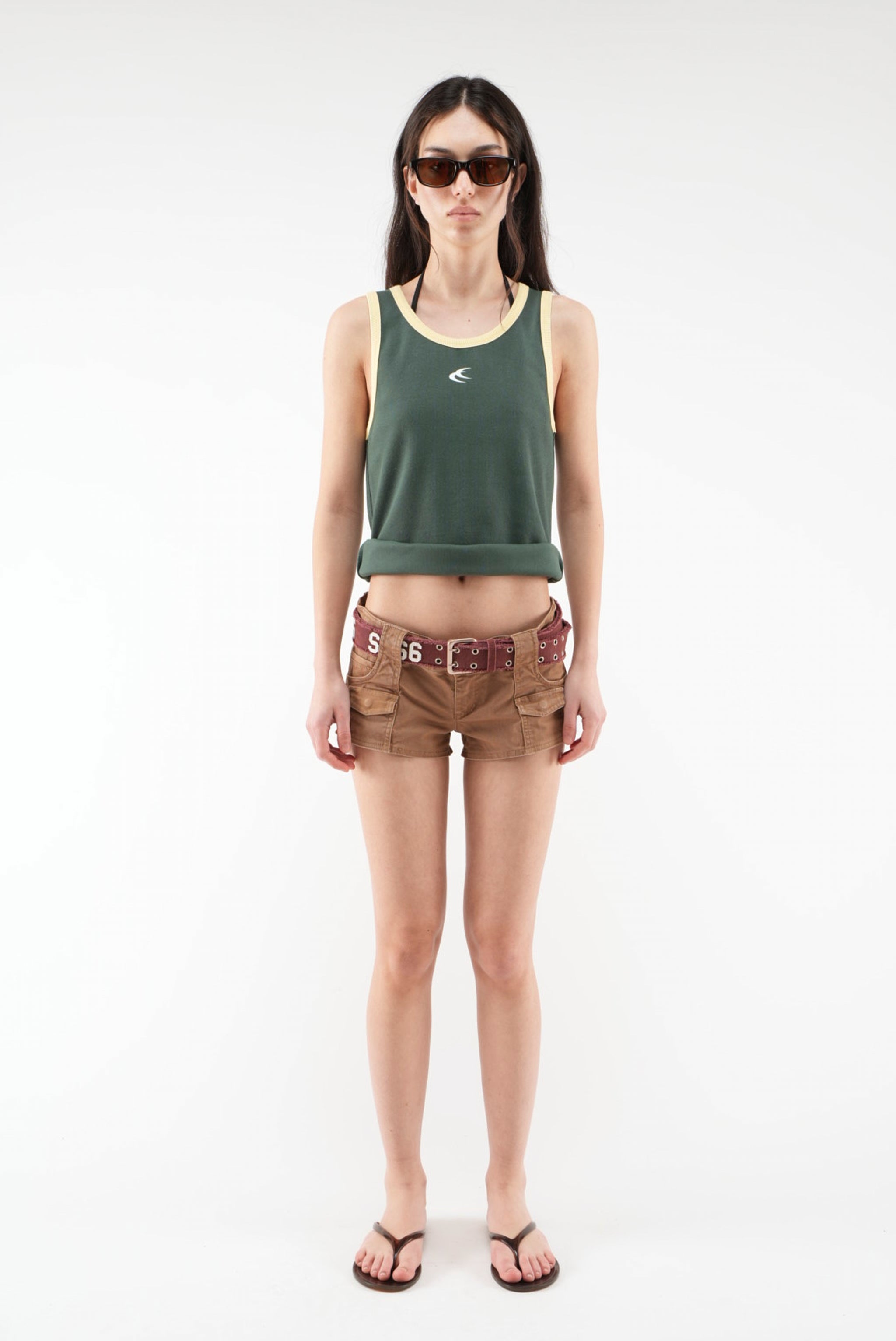 Twice Green Tank Top