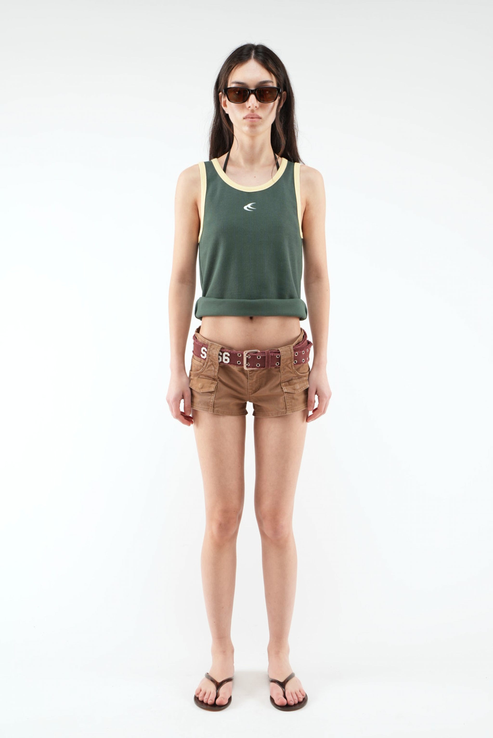Twice Green Tank Top