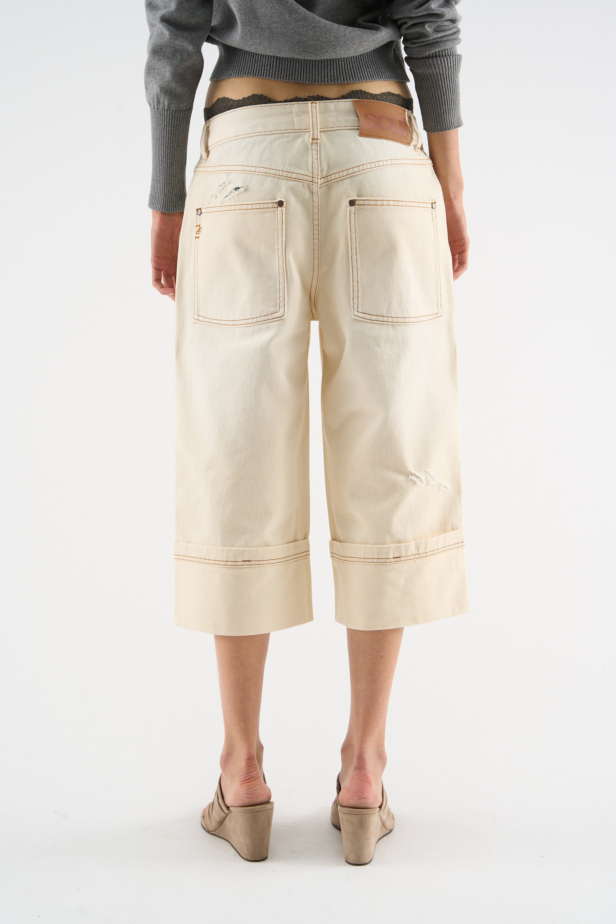 Capri Ecru Pants