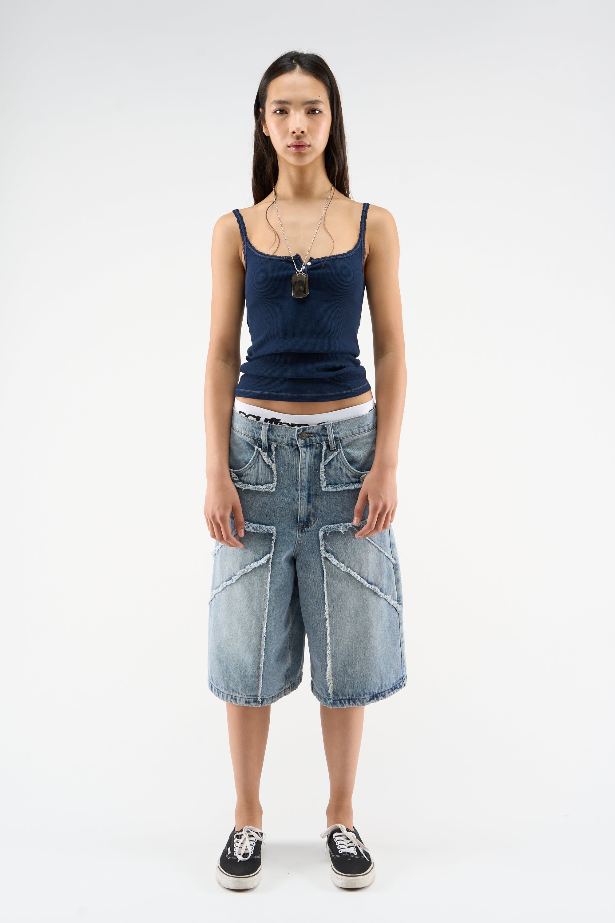 OPS Blue Jorts
