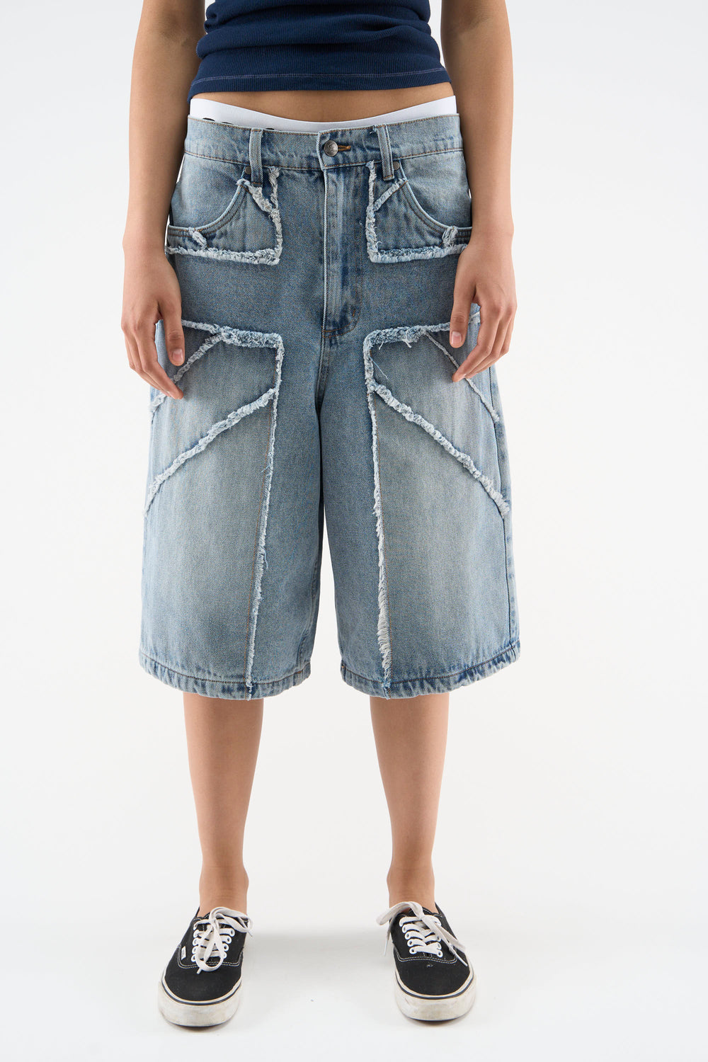 OPS Blue Jorts