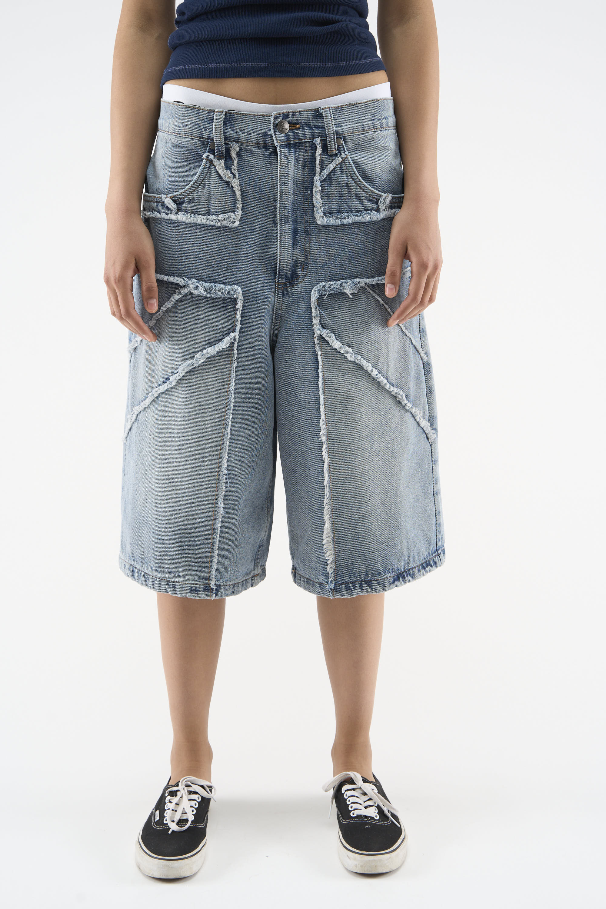 OPS Blue Jorts
