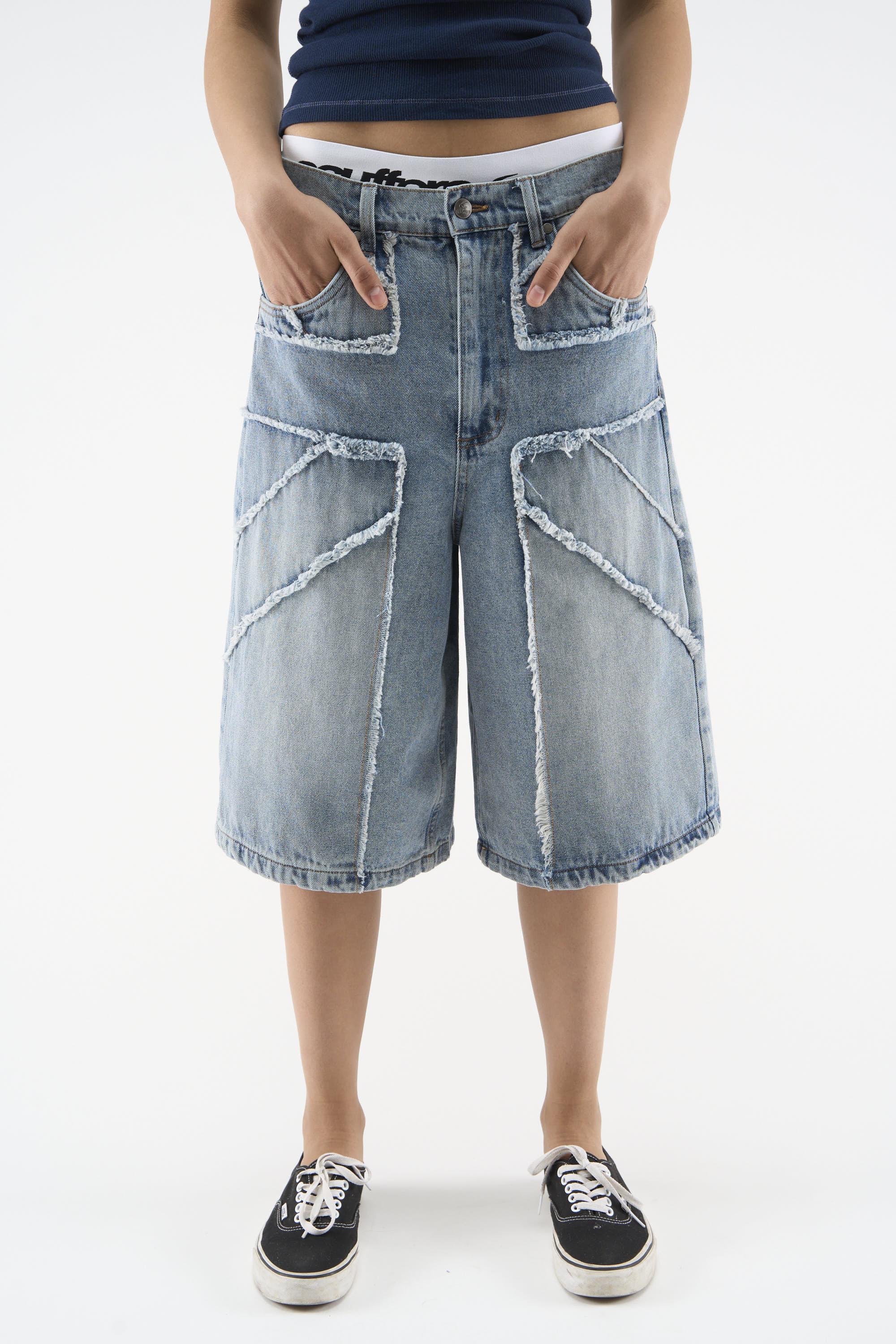 OPS Blue Jorts