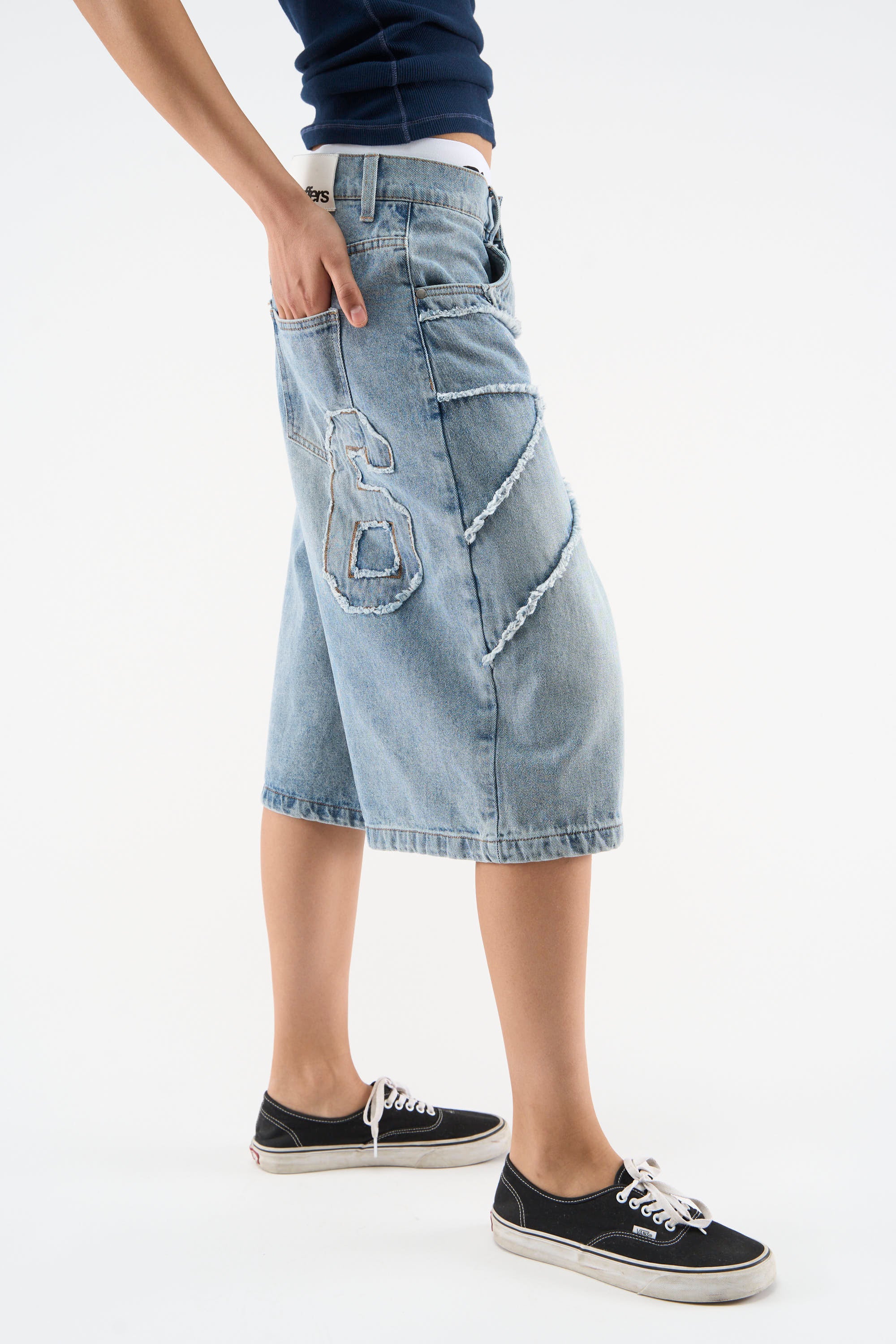 OPS Blue Jorts