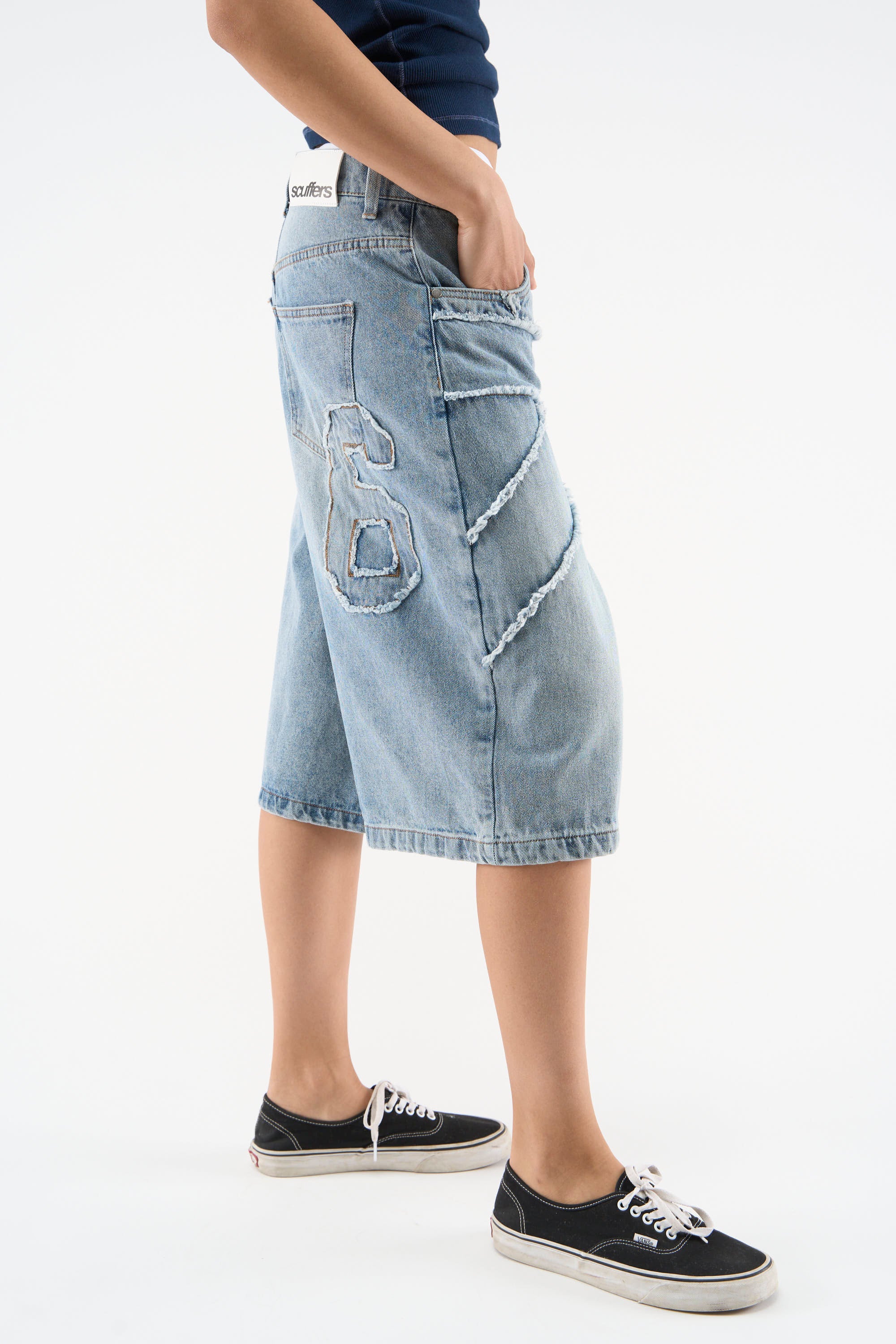 OPS Blue Jorts