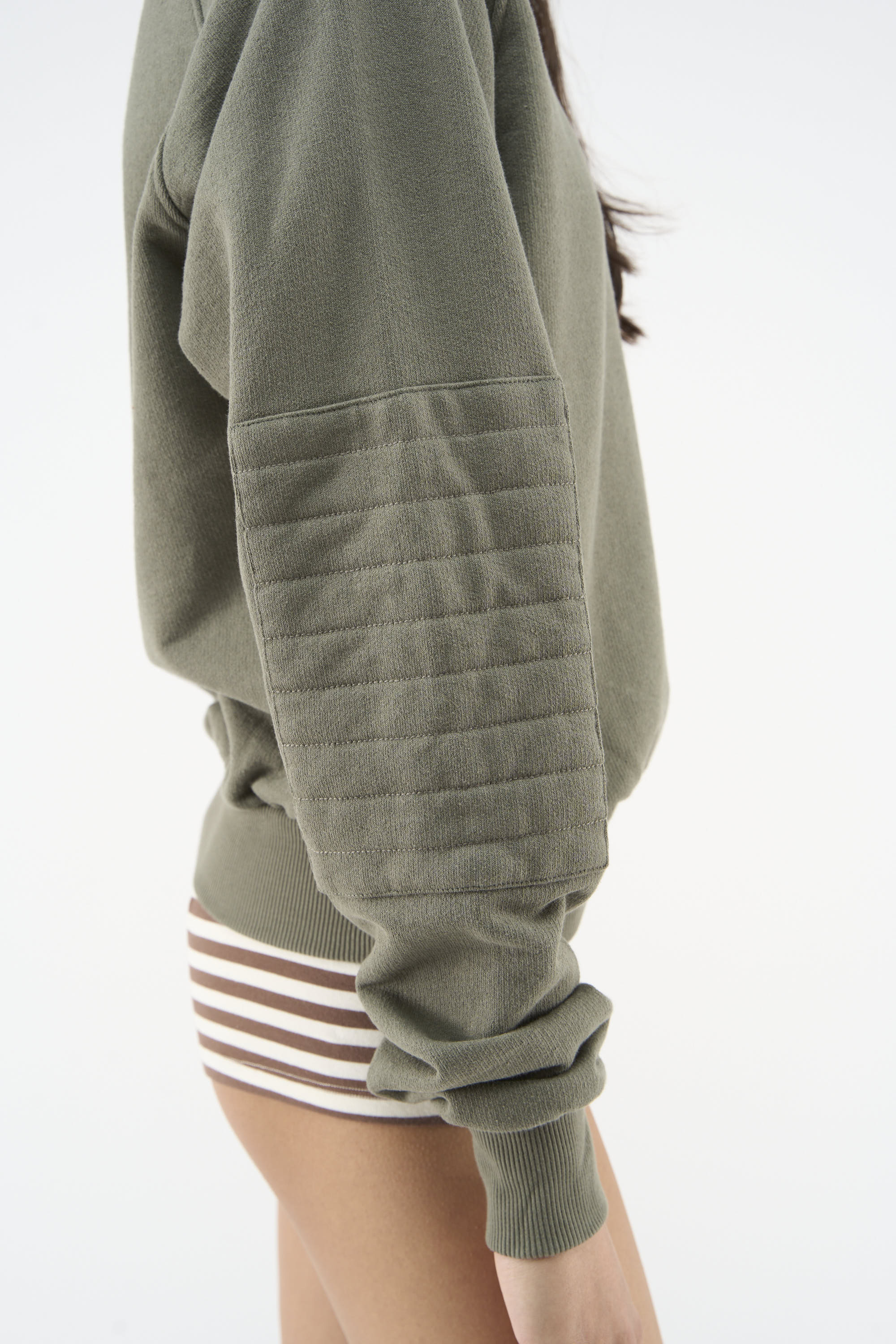 Bow Quarter Green Zip