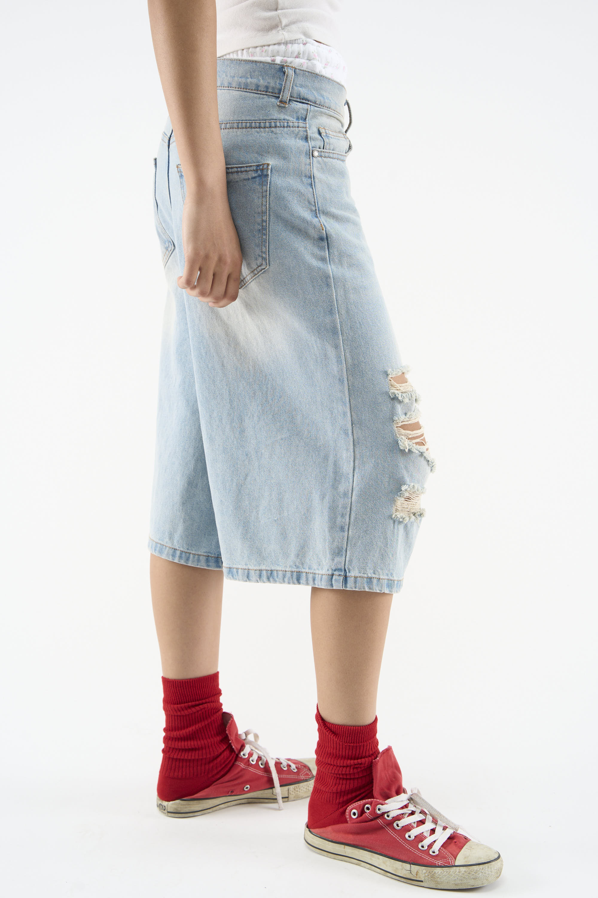 SS26 Jumbo Light Blue Jorts