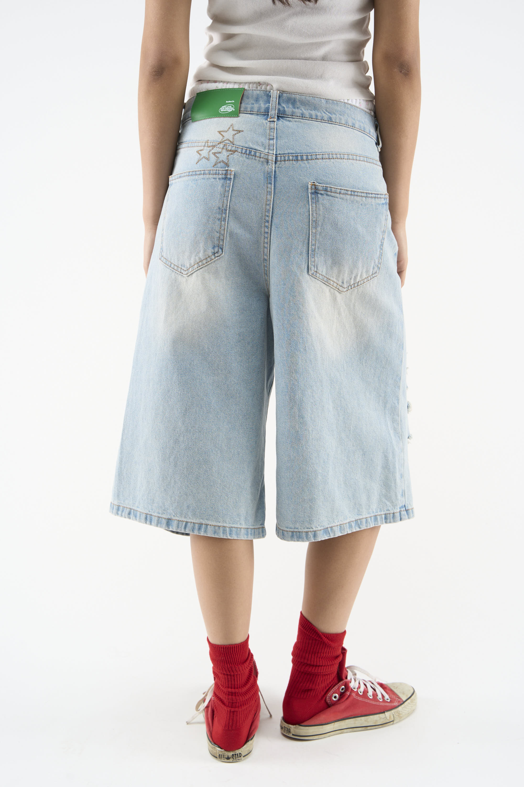 SS26 Jumbo Light Blue Jorts