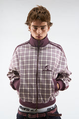 Mice Burgundy Zipper