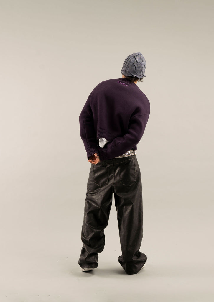 Essential Purple Knit