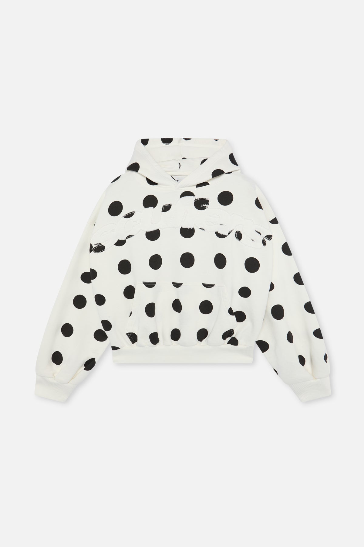 Raw Dots White Hoodie – Scuffers