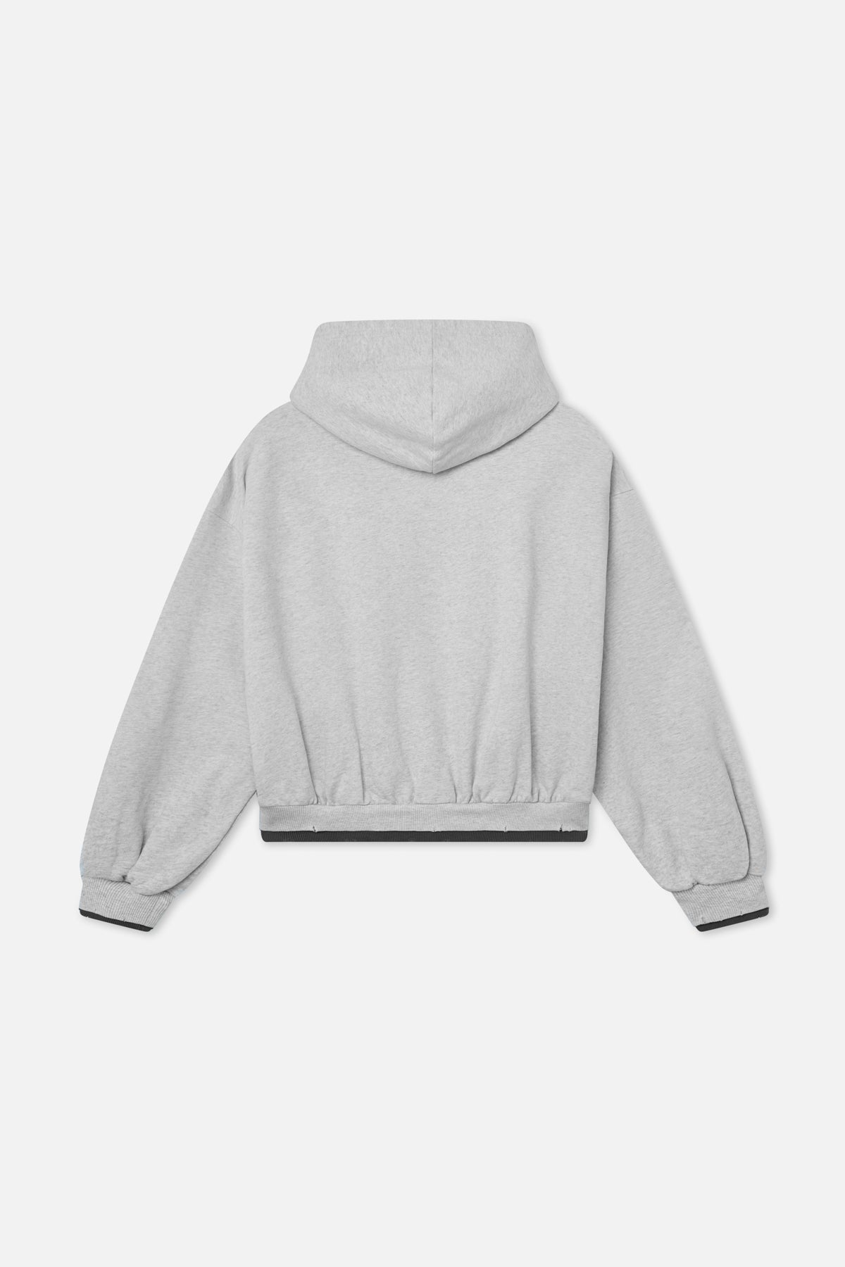 Double Light Grey Hoodie