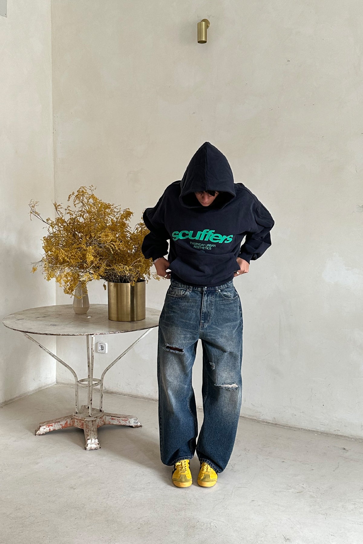 Iconic Dark Grey Hoodie – Scuffers