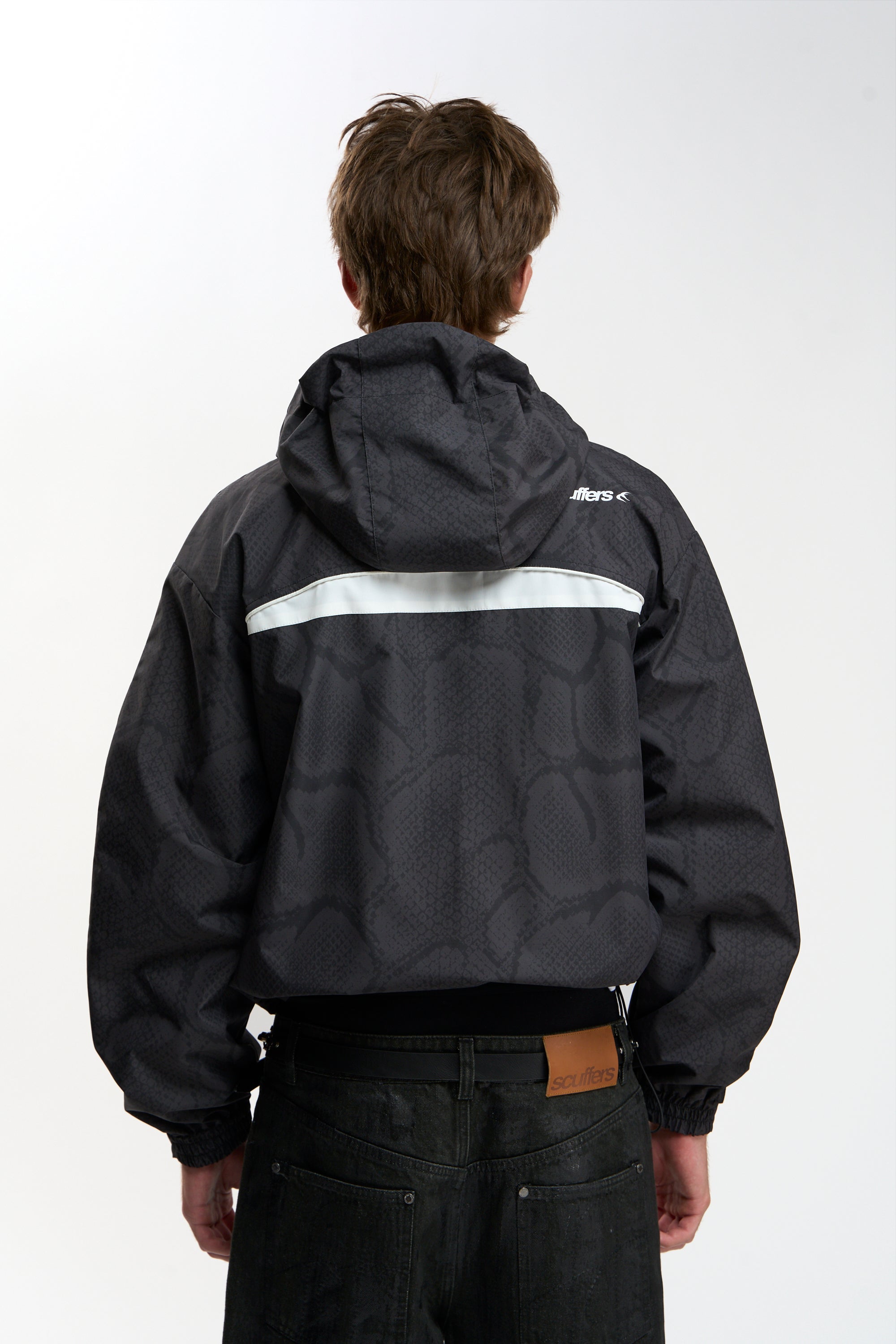 Taxidermy Black Windbreaker